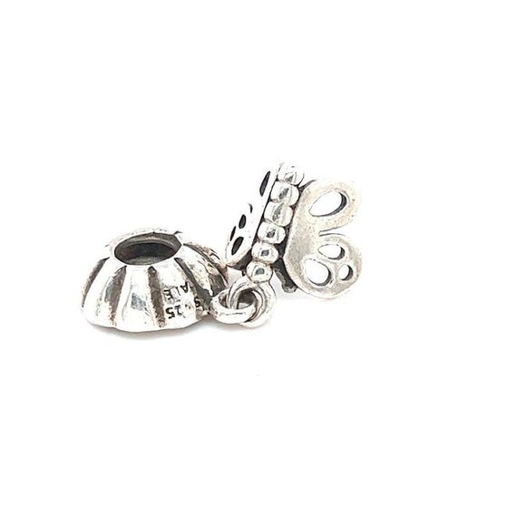 Pandora Butterfly Dangle Friends Forever Charm - Picture 2 of 3